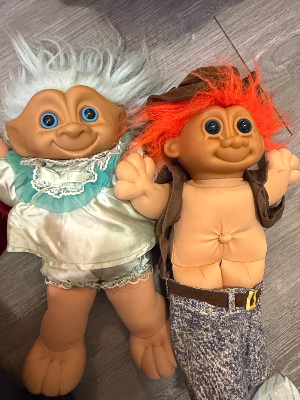 1990s RUSS Vintage-Style Kids Troll Doll Toys